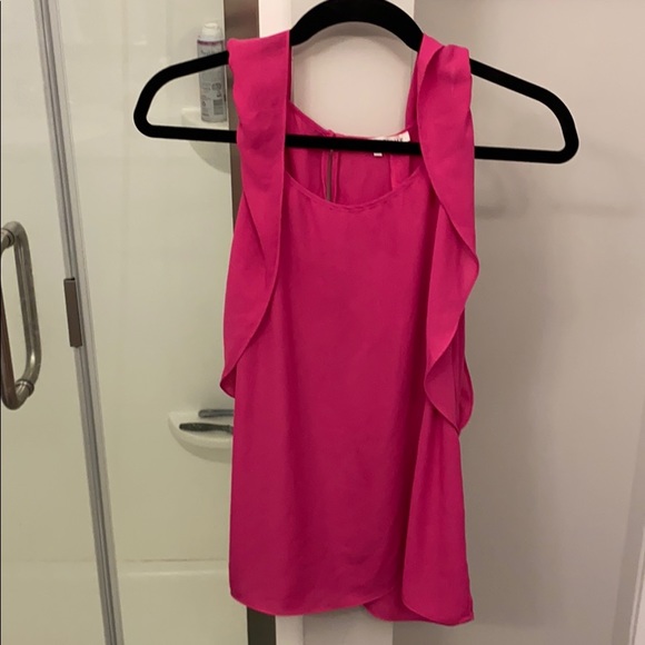 Pink tank top blouse - Picture 1 of 2